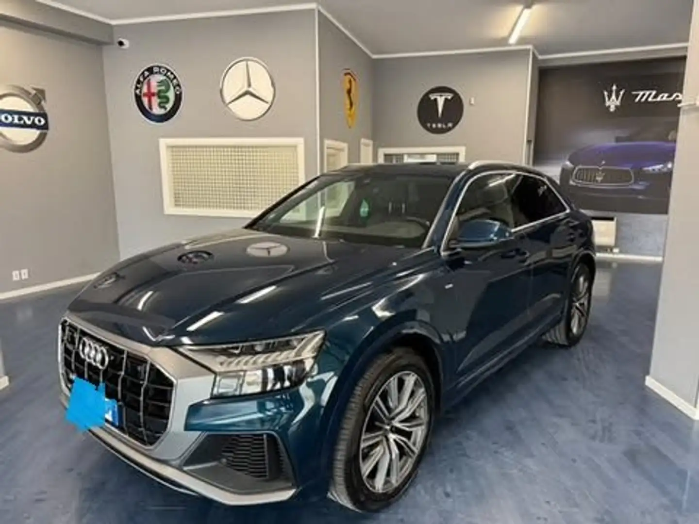 Audi Q8 Q8+I+2018+50+3.0+tdi+mhev+Sport+quattro+tiptronic Blu/Azzurro - 1