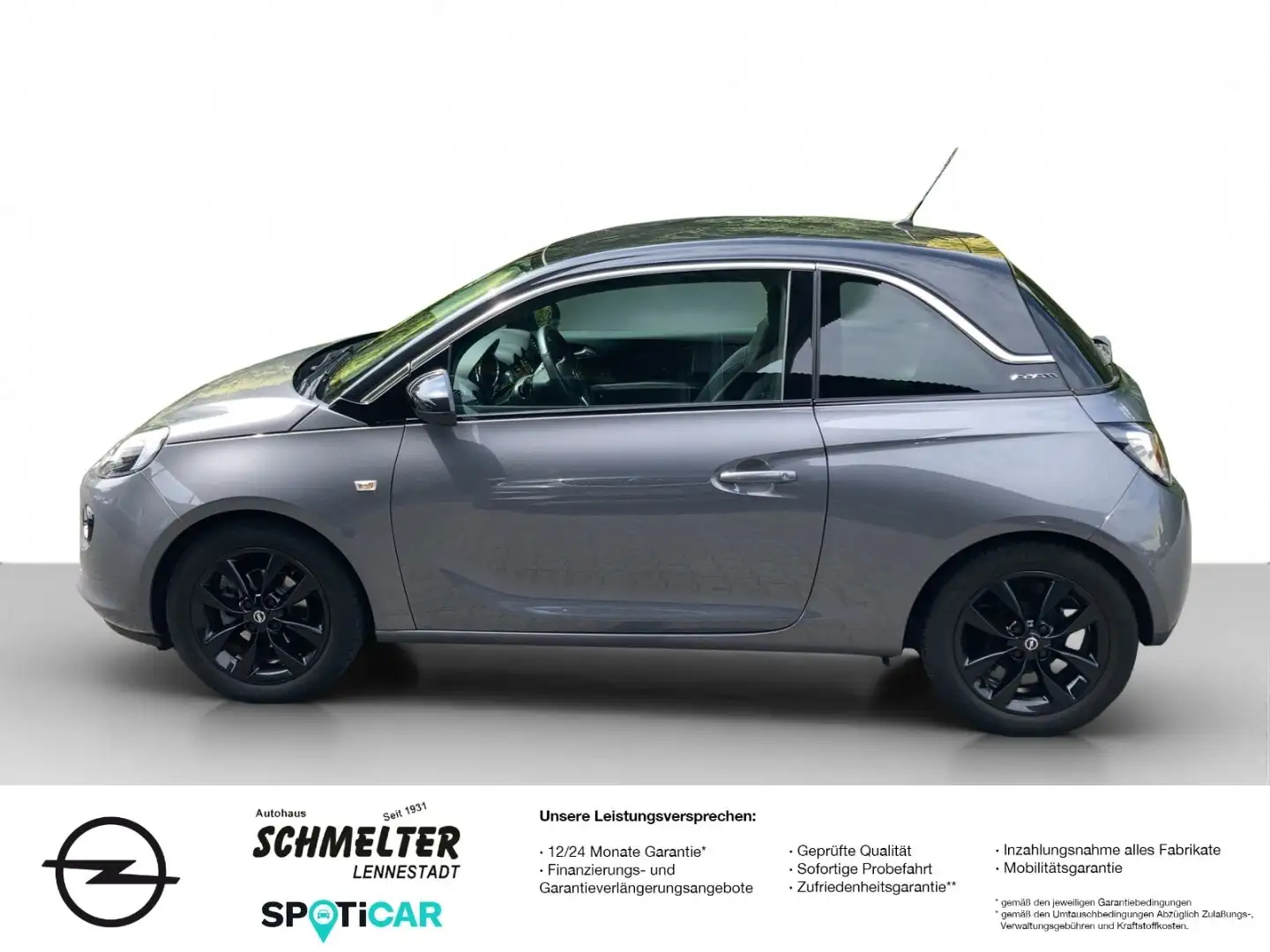 Opel Adam Jam 87PS, Alu,Radio R 4.0,Sitzheizung,Klima Grau - 2