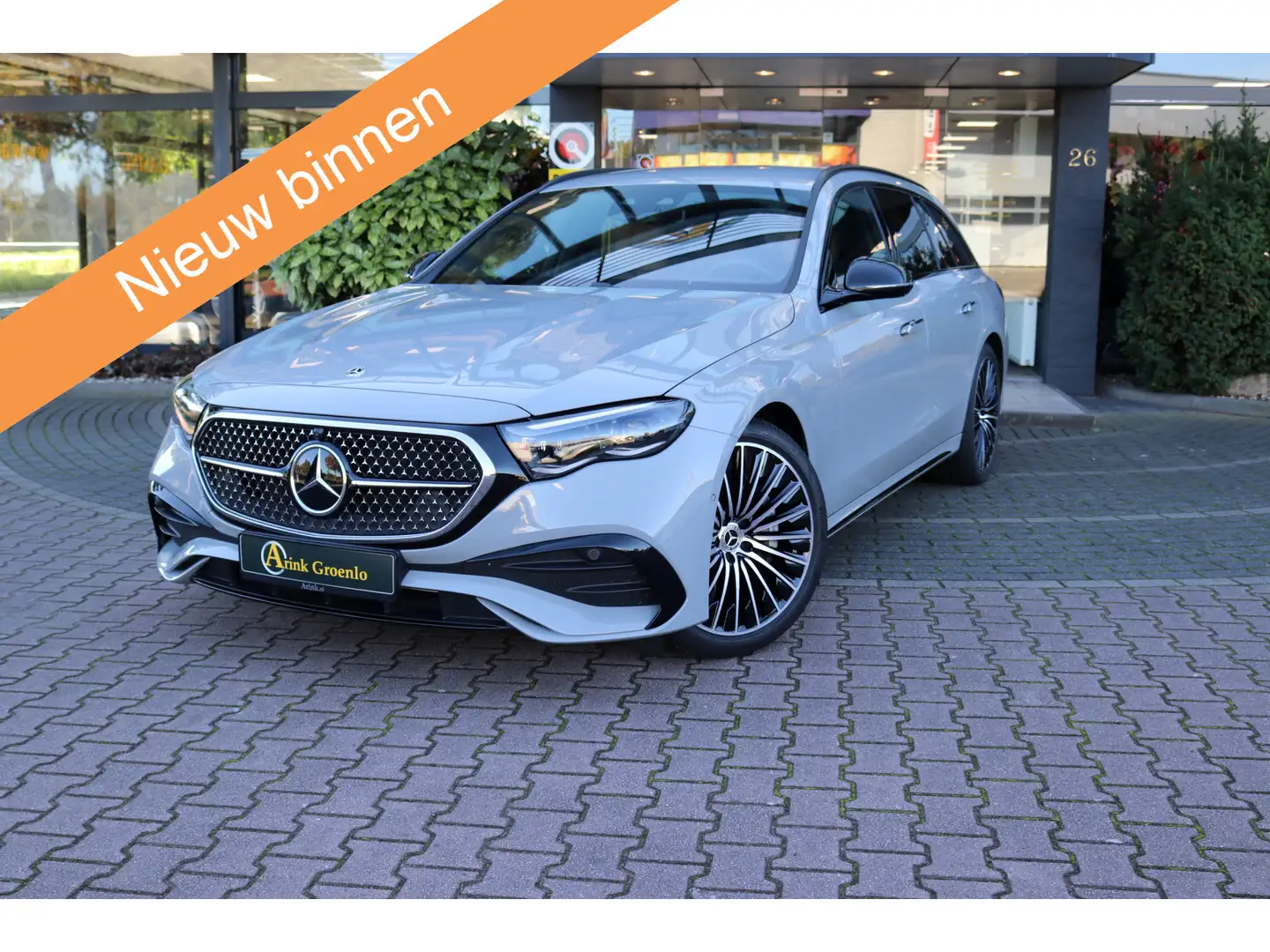 Mercedes-Benz E 300 Estate e AMG Line Premium, Luchtvering, Multiconto Grijs - 1