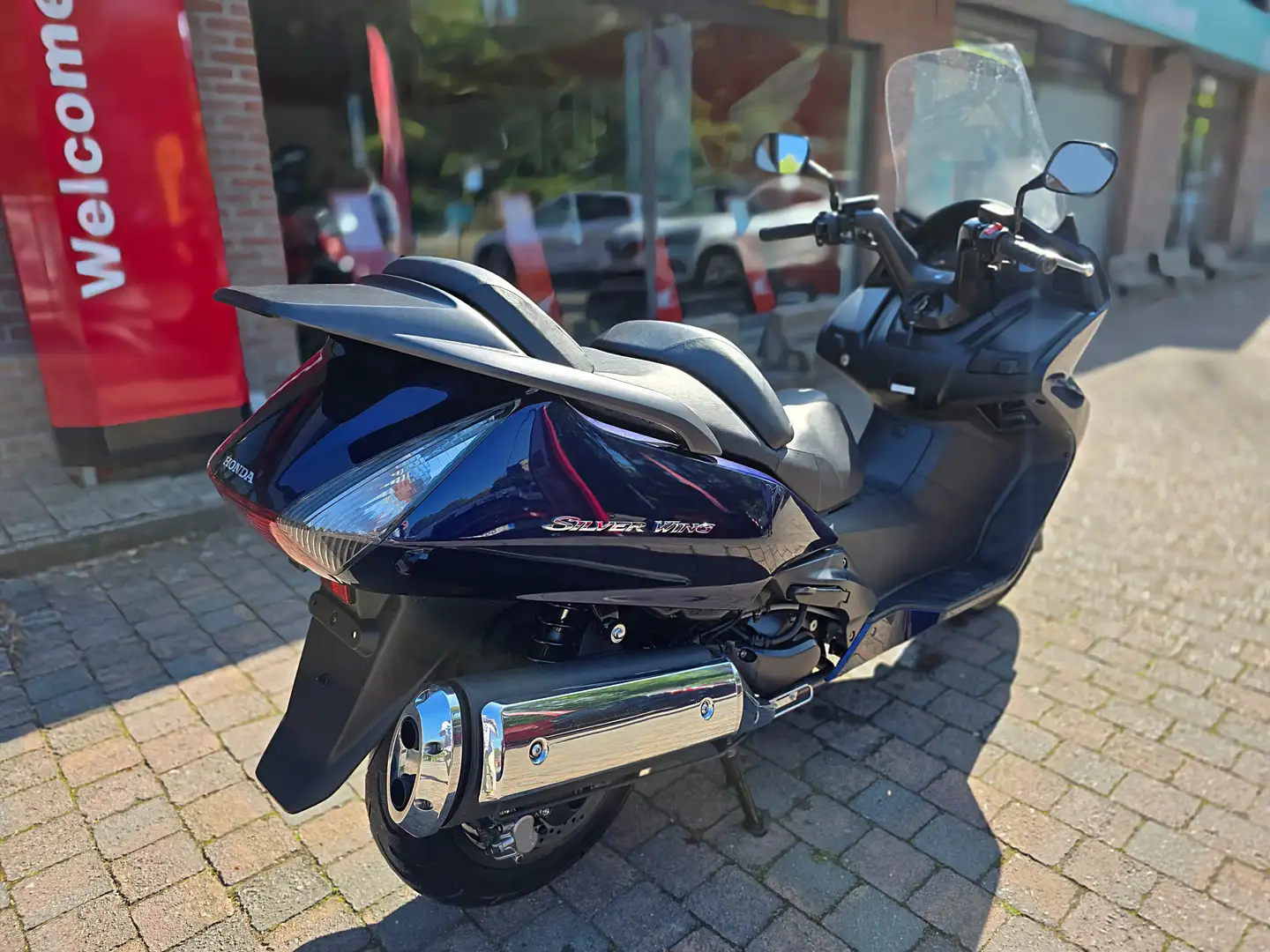 Honda Silver Wing 400 Modrá - 2