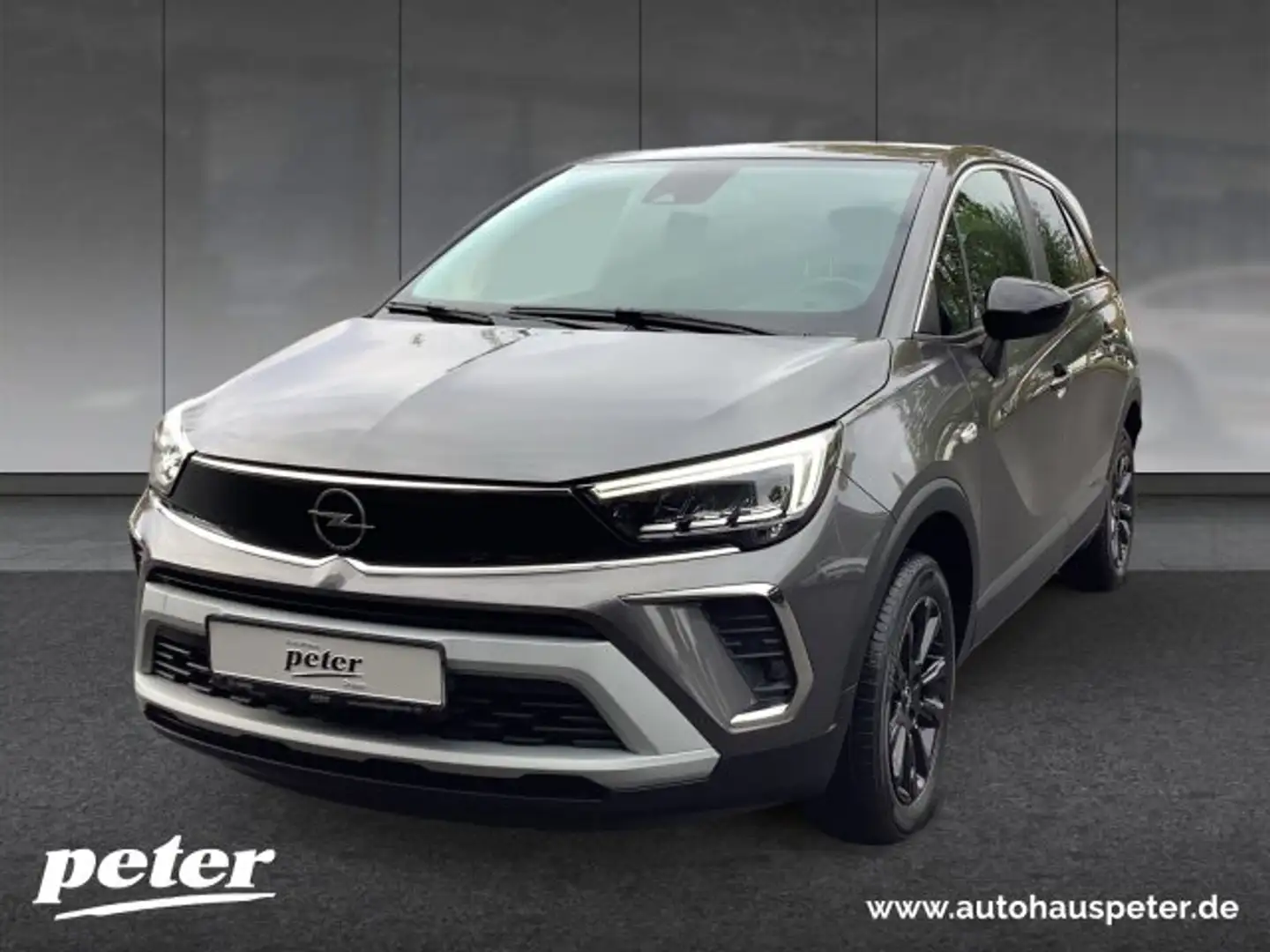 Opel Crossland Crossland 1.2 Turbo Elegance Klimaautomatik Sitzheizung Gris - 1