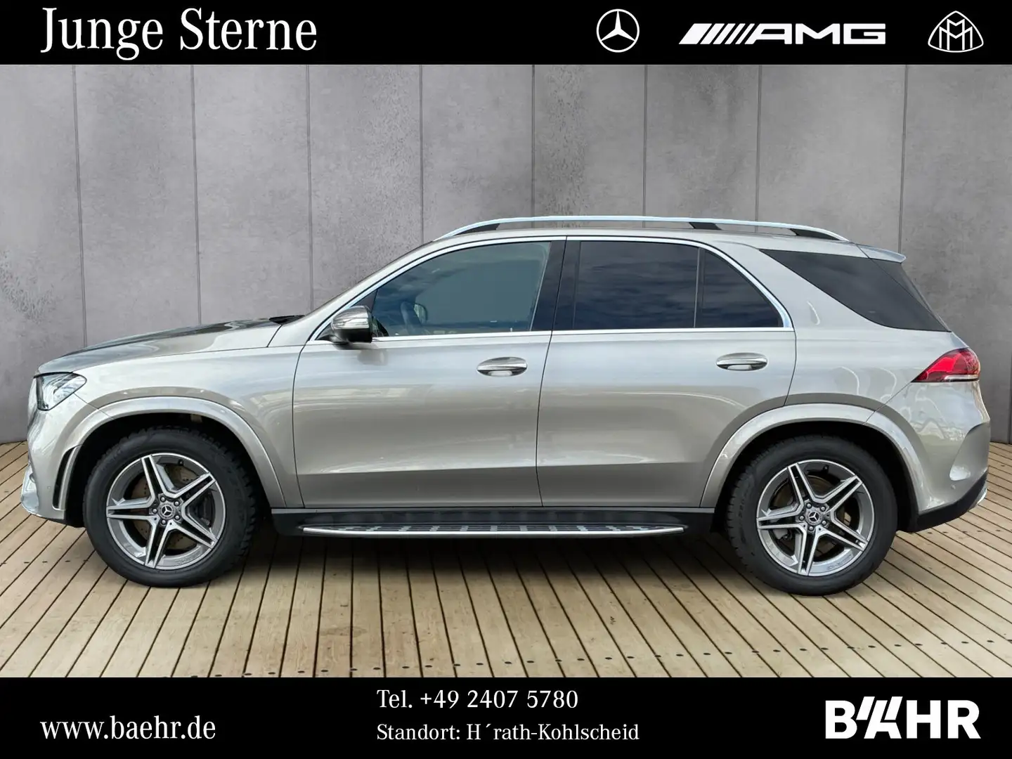 Mercedes-Benz GLE 450 GLE 450 4M AMG/Airmatic/Pano/AHK/Distronic/360° Silber - 2