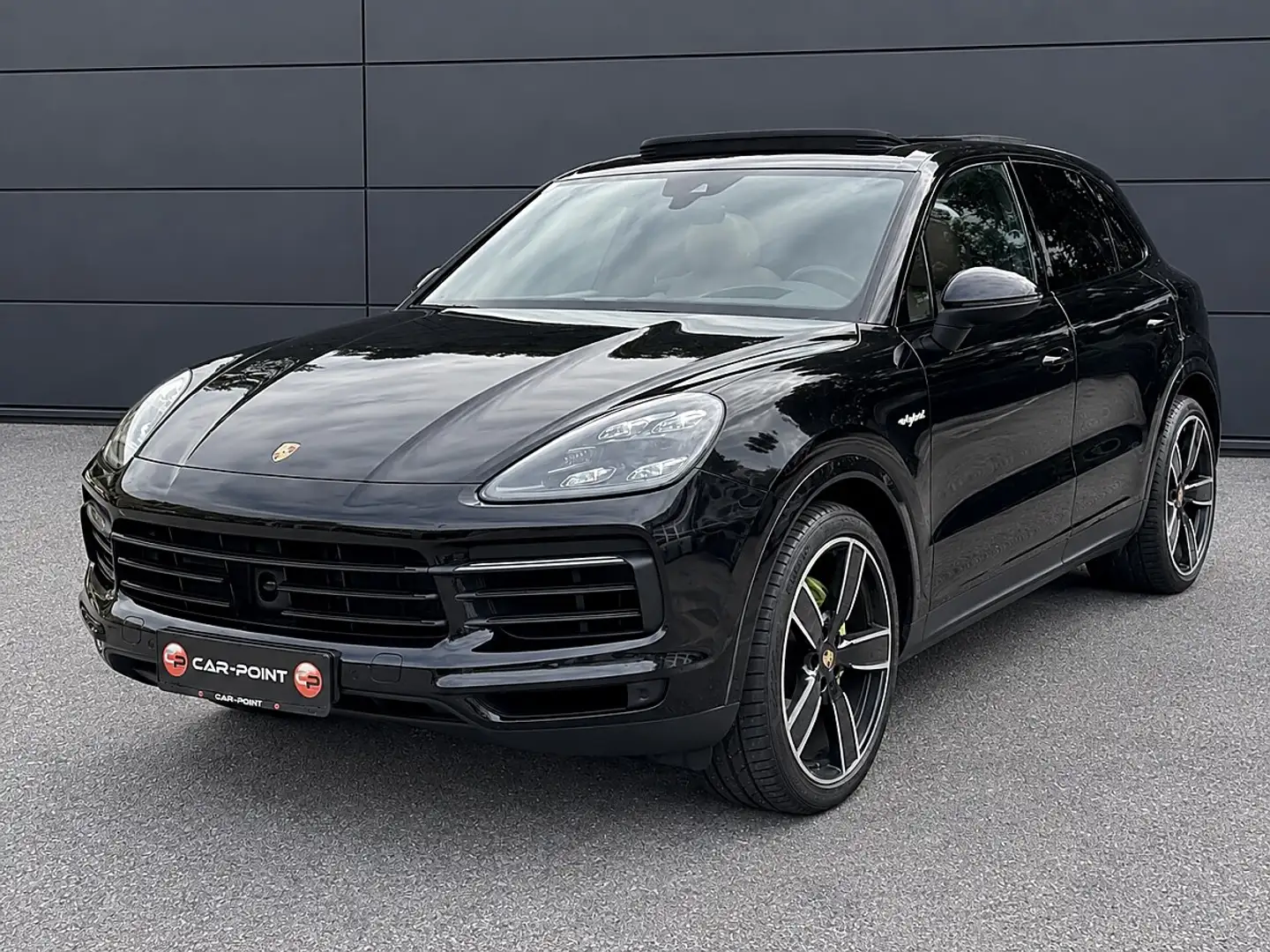 Porsche Cayenne III E-Hybrid 22" Voll! Schwarz - 1