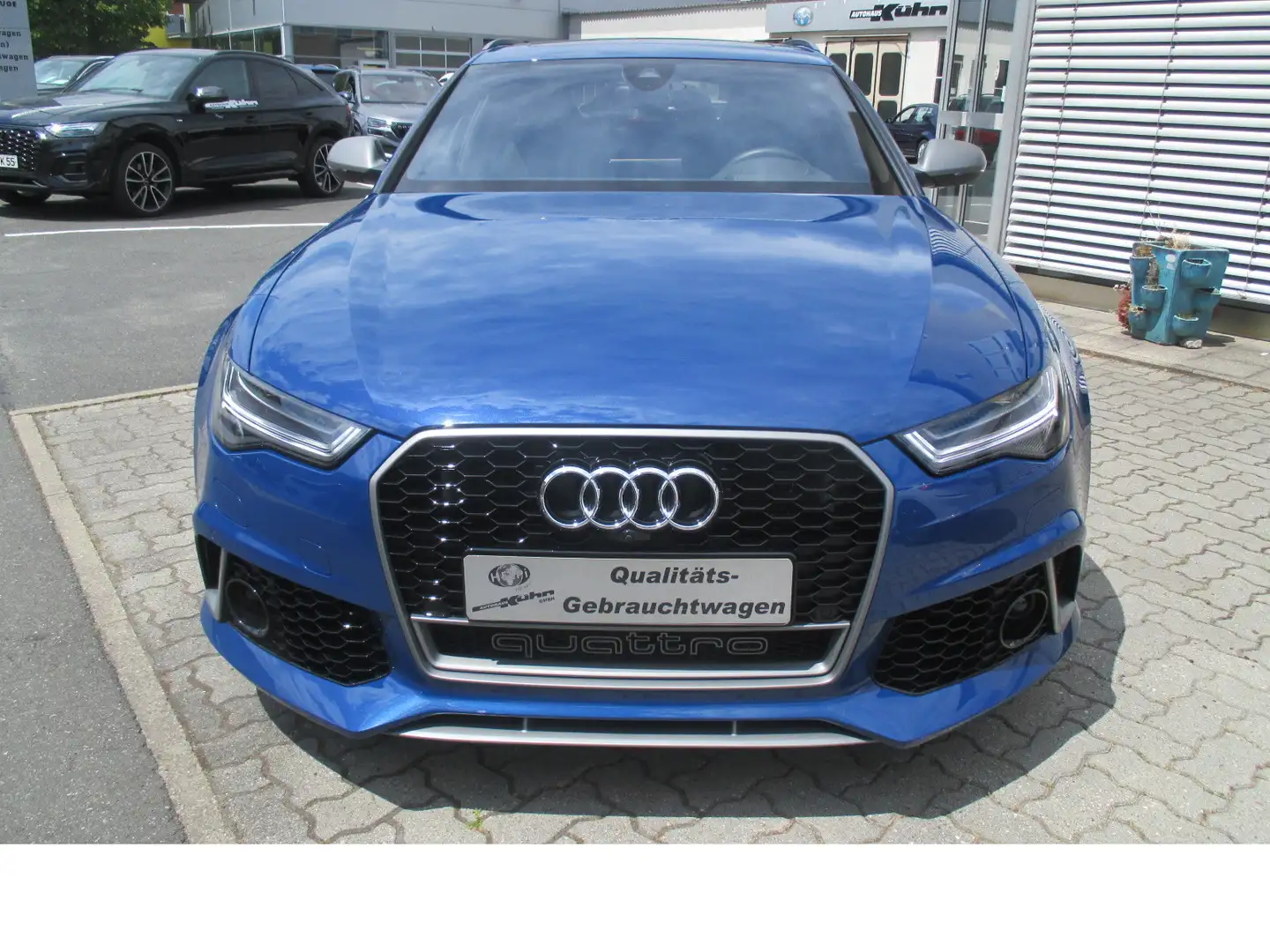Audi RS6 Avant Qu. Perf. ABT Head/ Keramik/ RS/ Pano/ etc. Bleu - 2