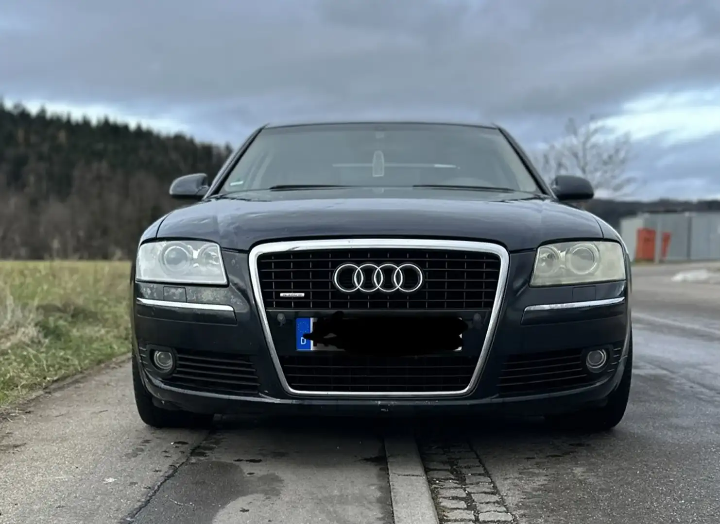 Audi A8 4.2 TDI quattro Blau - 1