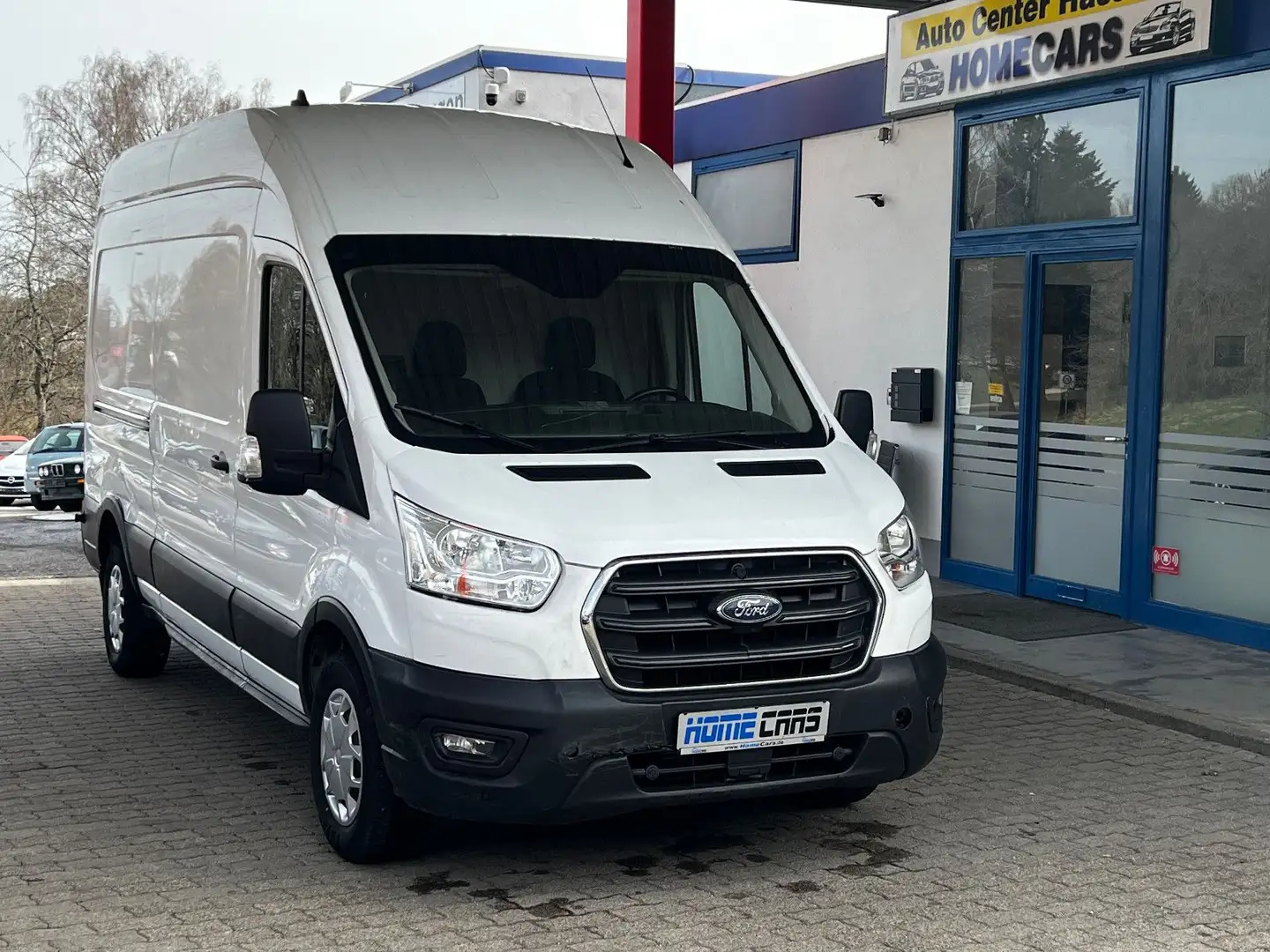 Ford Transit Kasten 350 L3 Trend I TÜV 09/2027 Weiß - 1