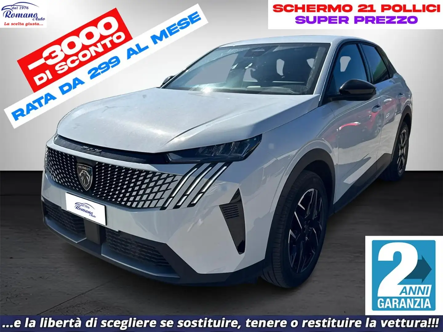Peugeot 3008 1.2 hybrid Allure 136cv e-dcs6 Bianco - 1