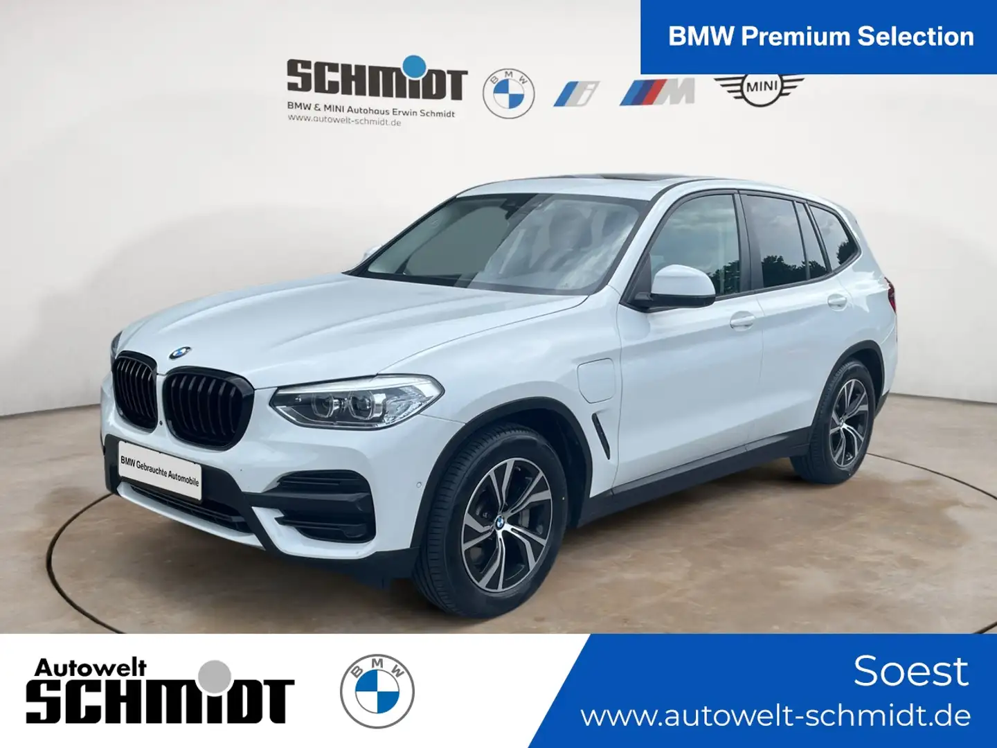 BMW X3 xDrive30e Advantage + 2Jahre-BPS.-GARANTIE Blanc - 1