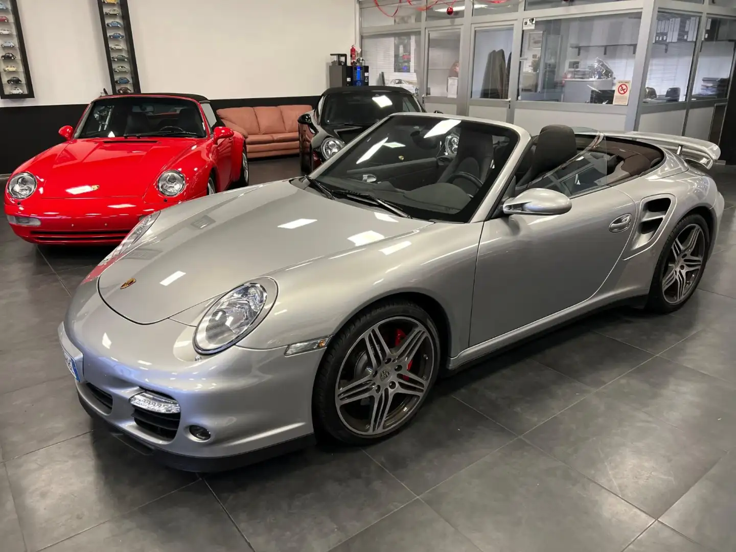 Porsche 997 911 Carrera Turbo Cabriolet **Cambio Manuale** Grijs - 1