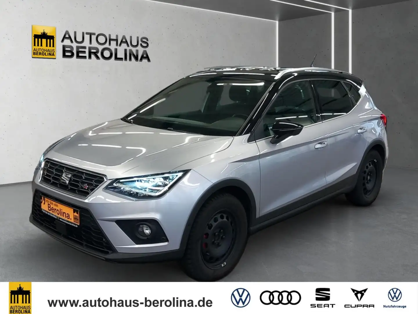 SEAT Arona 1.5 TSI FR DSG *ACC*BEATS*LED*R-CAM*SHZ* Argent - 2