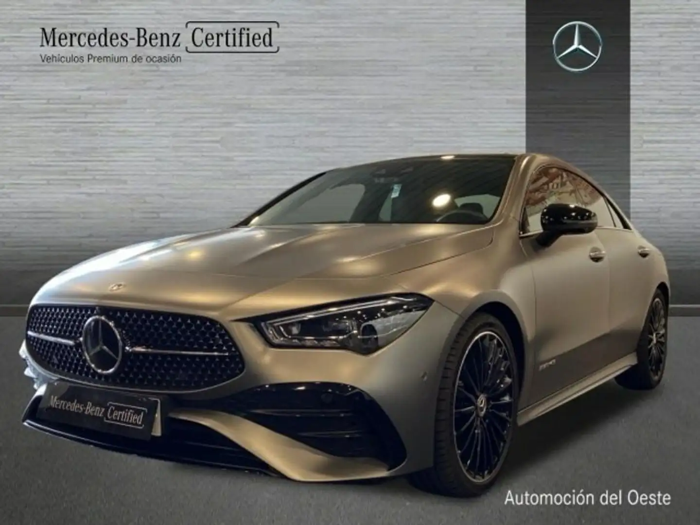 Mercedes-Benz CLA 220 d amg line (euro 6d) Gris - 1