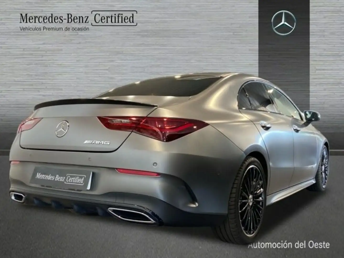 Mercedes-Benz CLA 220 d amg line (euro 6d) Gris - 2