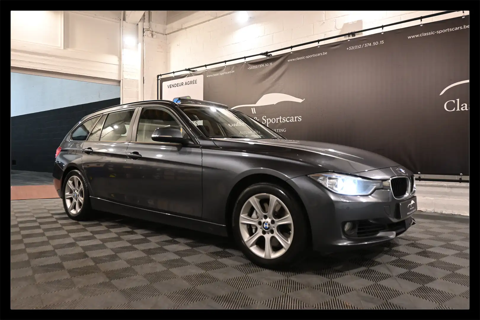 BMW 335 335dA XDRIVE /EURO 6b /PANO /ATTELAGE /XENON !! Gris - 1