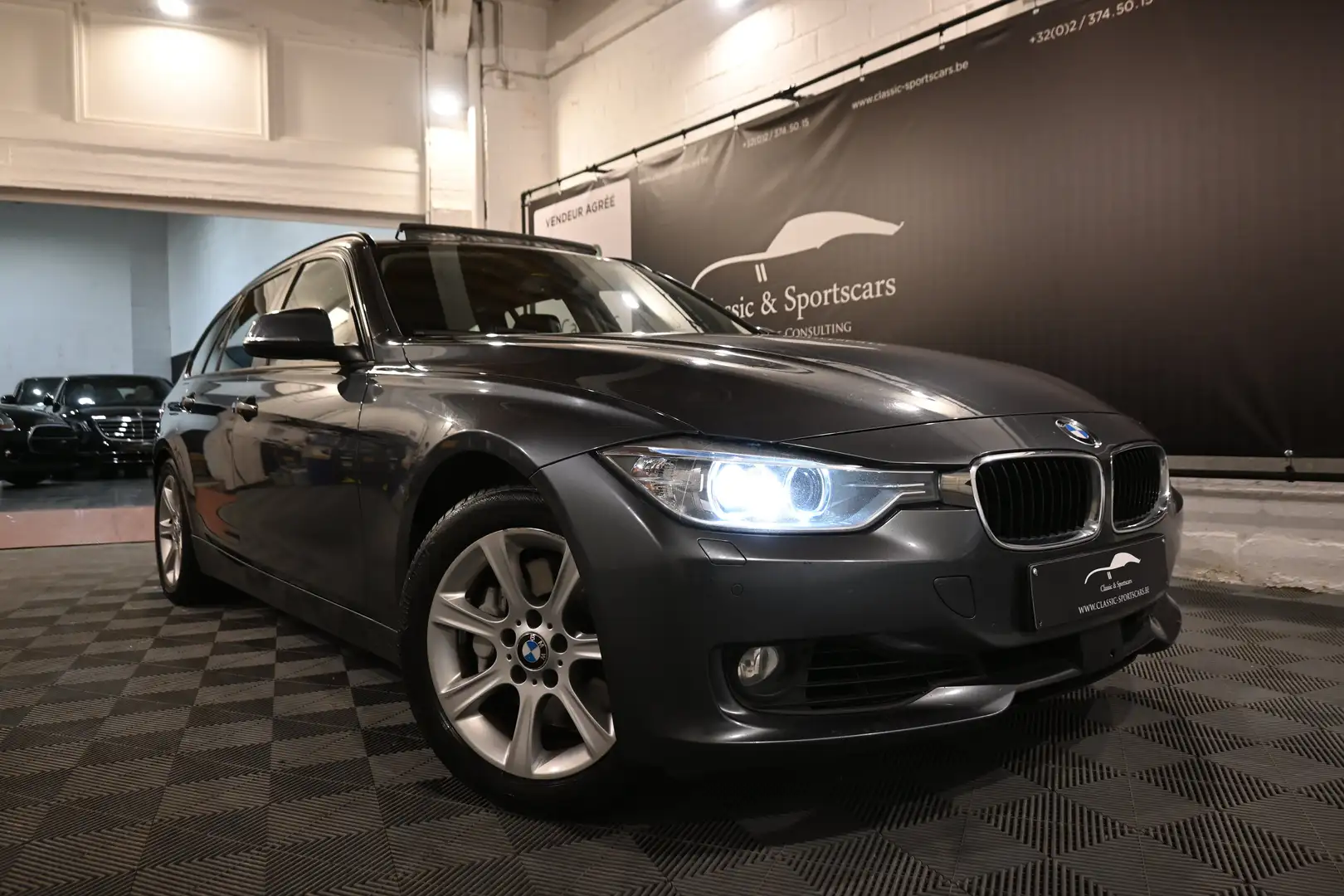 BMW 335 335dA XDRIVE /EURO 6b /PANO /ATTELAGE /XENON !! Gris - 2