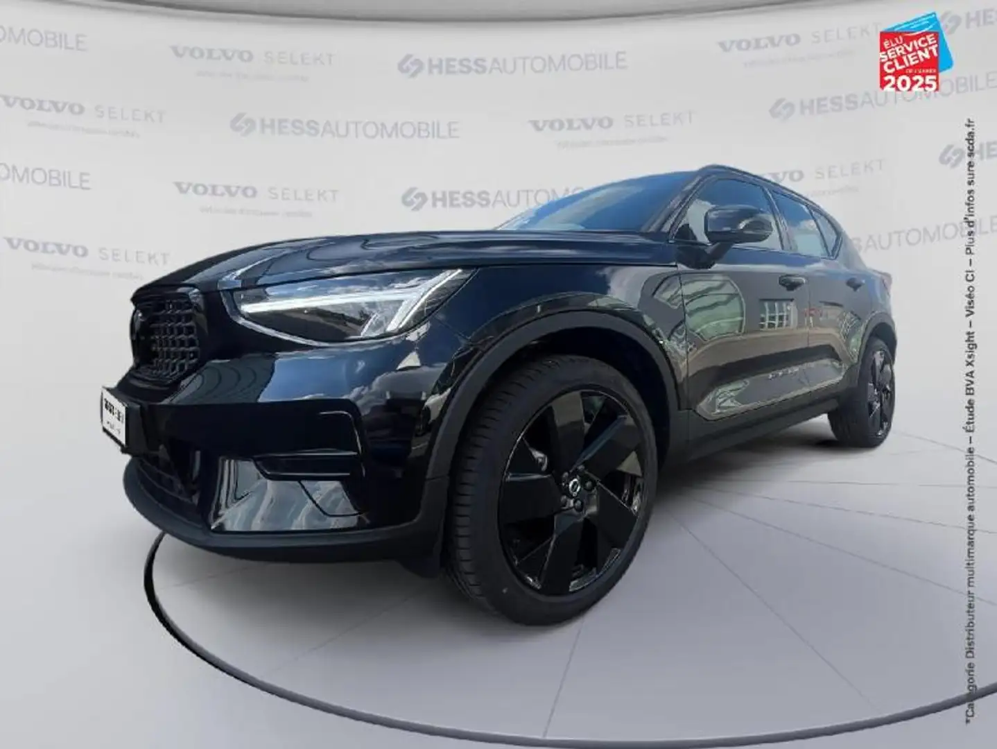 Volvo XC40 B3 163ch Black Edition DCT 7 Noir - 1