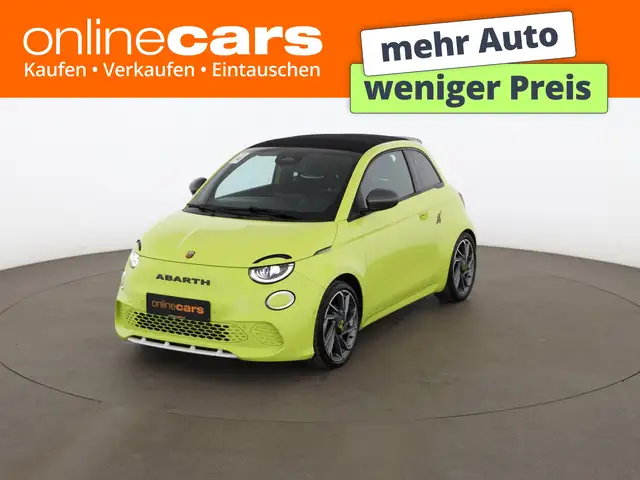 Abarth 500e Cabrio Turismo Aut LED LEDER NAVI TEMP R-CAM