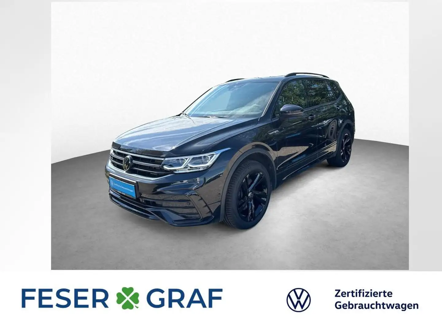 Volkswagen Tiguan Allspace 2.0 TDI R-LINE DSG 4MOTION PANO Schwarz - 1