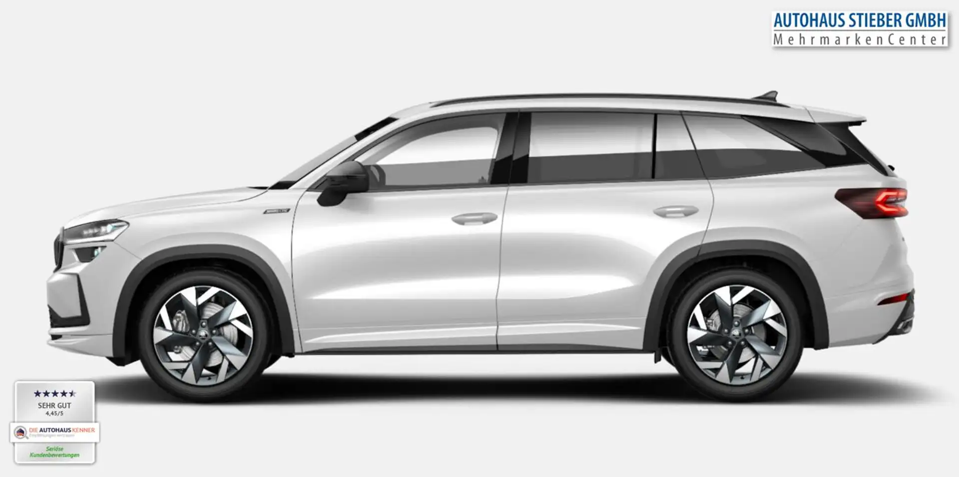 Skoda Kodiaq Sportline TDI 193 DSG 4x4 Sportl Matrix Pano 7-... Biały - 2