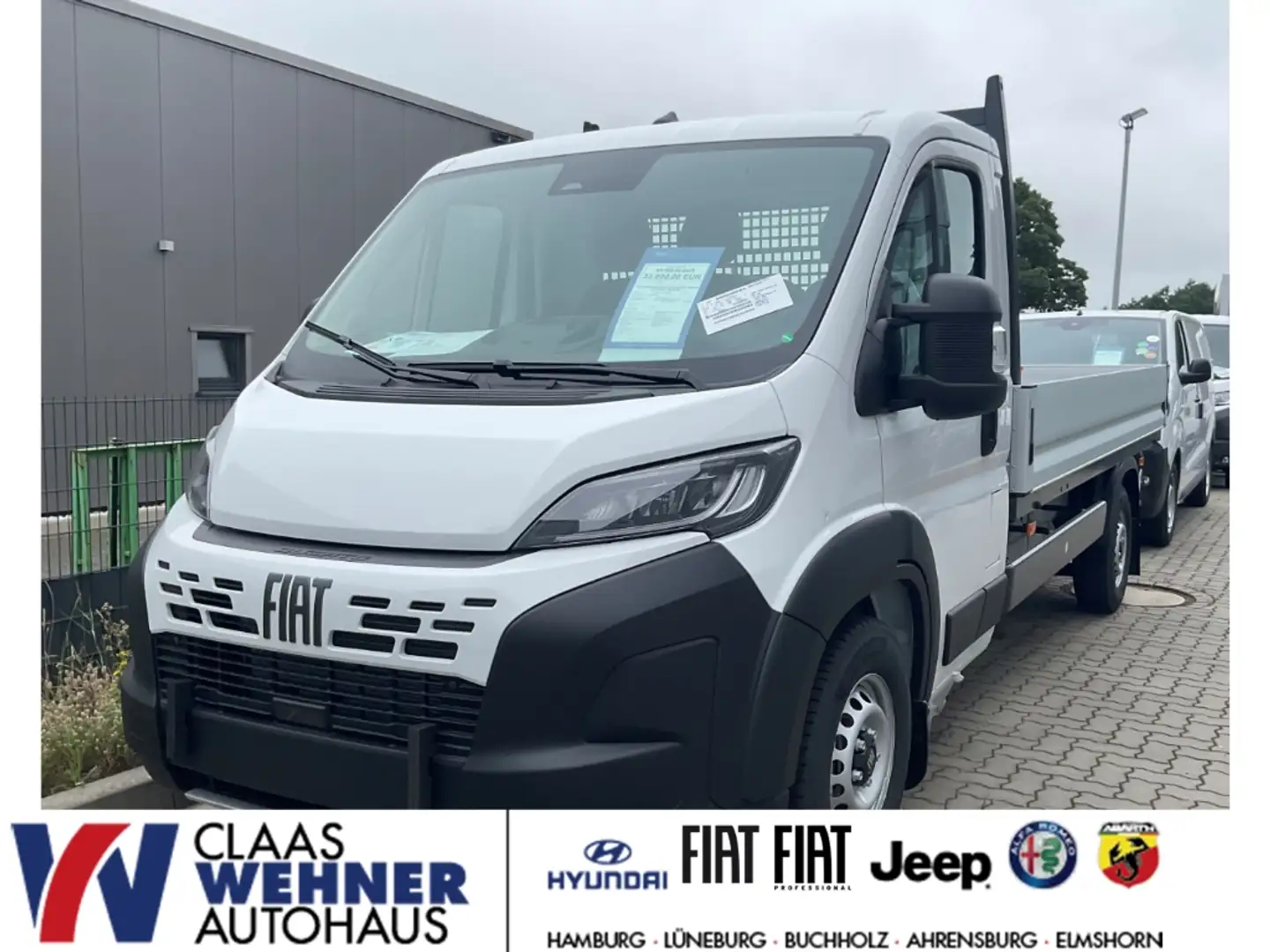 Fiat Ducato Pritschenwagen 35 L3 140 Multijet Maxi EU6e MY25 Blanc - 1