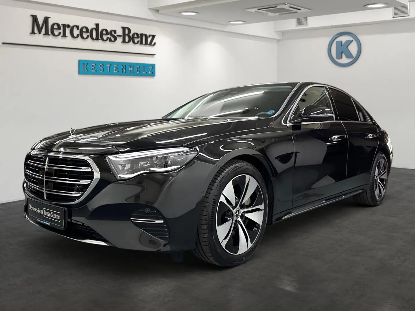 Mercedes-Benz E 220 d LEDER+AHK+360°+BURMEST+MEMORY+MULTIBEAM Schwarz - 2