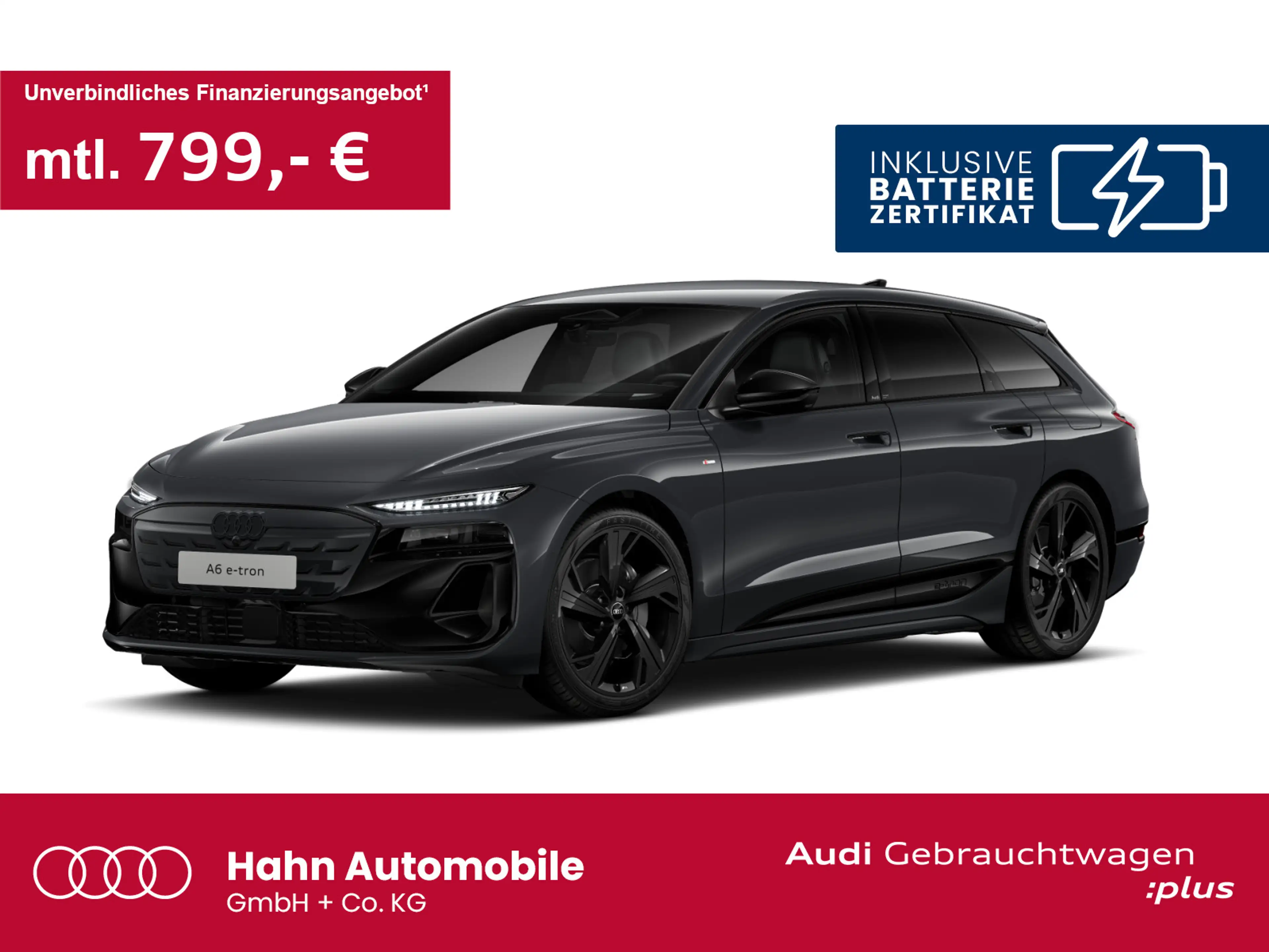 Audi A6 e-tron performance Matrix AHK 360° Luft