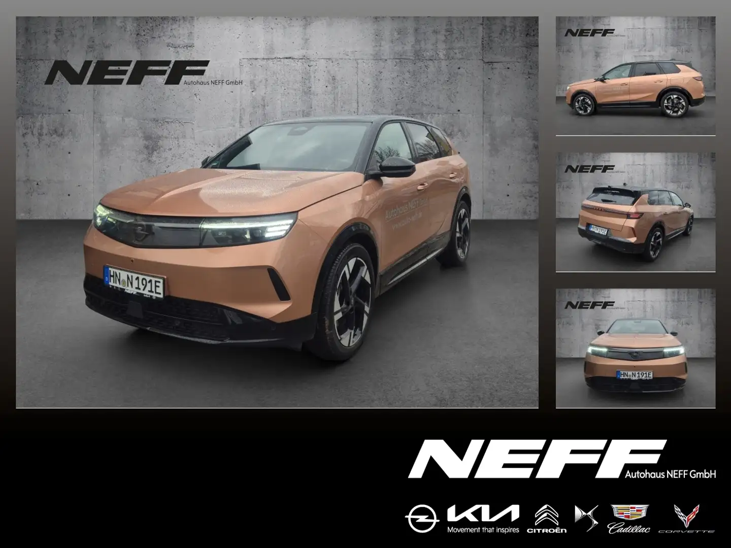 Opel Grandland GS 73kWh Electric LED Navi HeadUp - 1