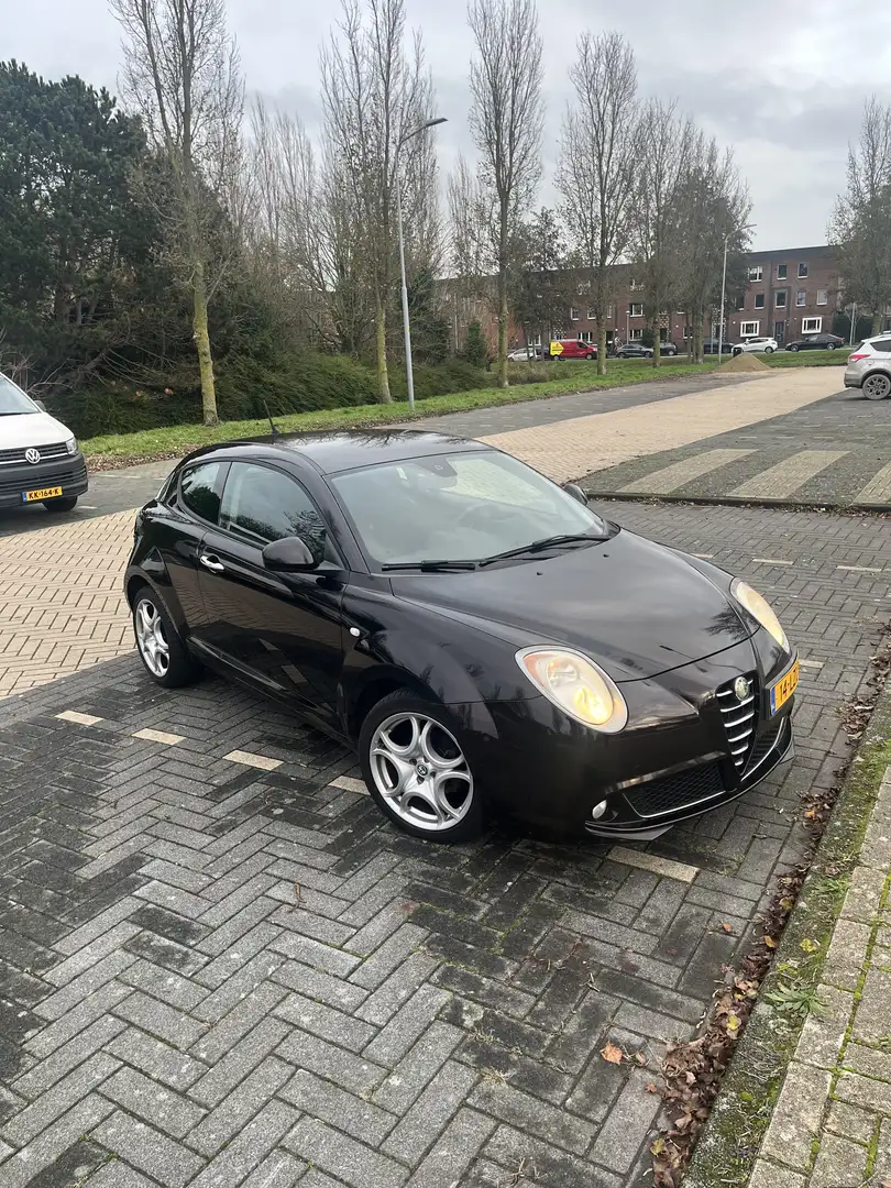 Alfa Romeo MiTo 1.4 Progression 2e Eigenaar, Goed Onderhouden Zwart - 1