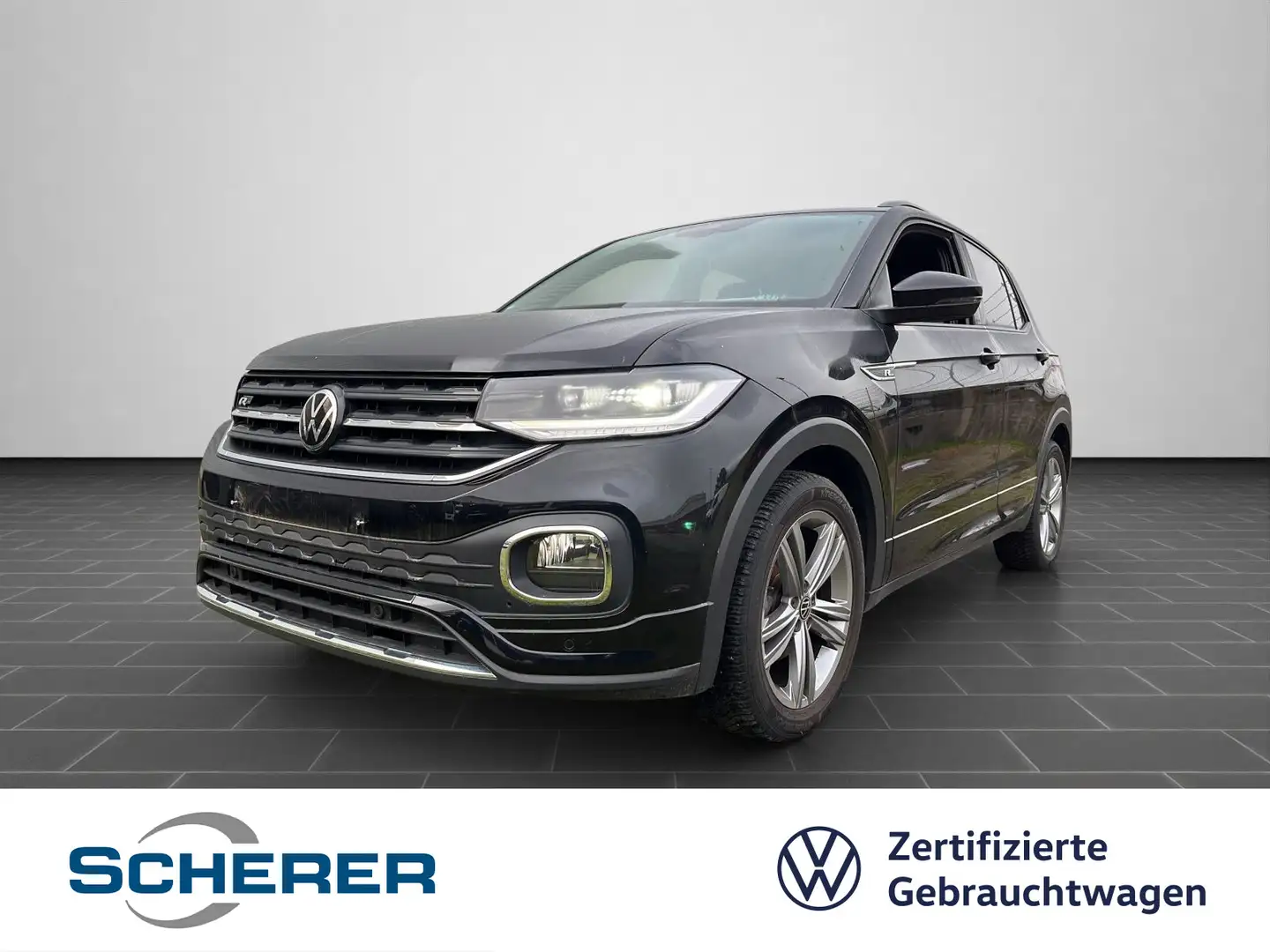 Volkswagen T-Cross R-Line 1.5 TSI DSG | 17" | ACC | Carplay Schwarz - 1