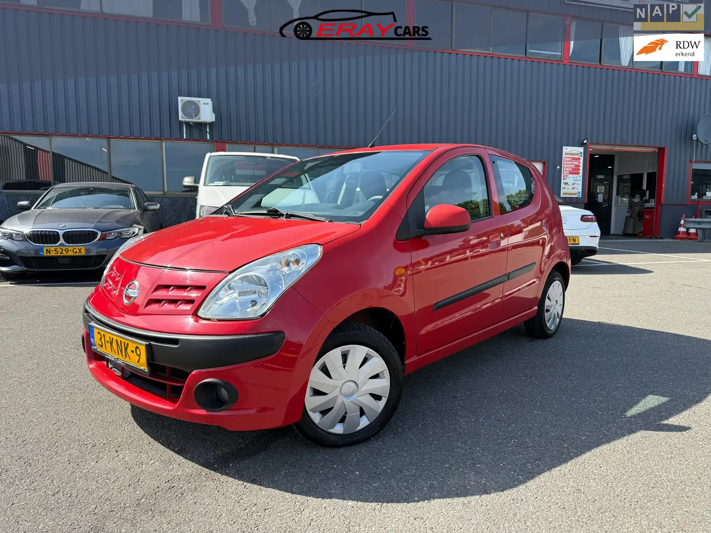 Nissan Pixo 1.0 Acenta // AIRCO / ELEKTRISCHE RAMEN / RADIO/CD Rouge - 1