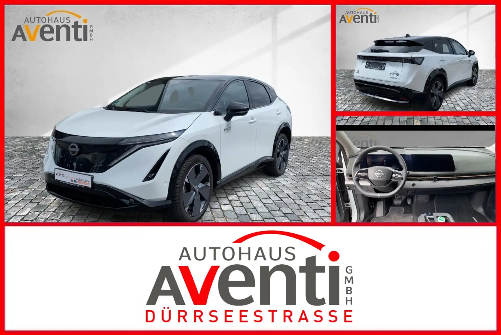 Nissan Ariya Evolve Pack e-4orce*Allrad*PANO*SHZ V-H Weiß - 1