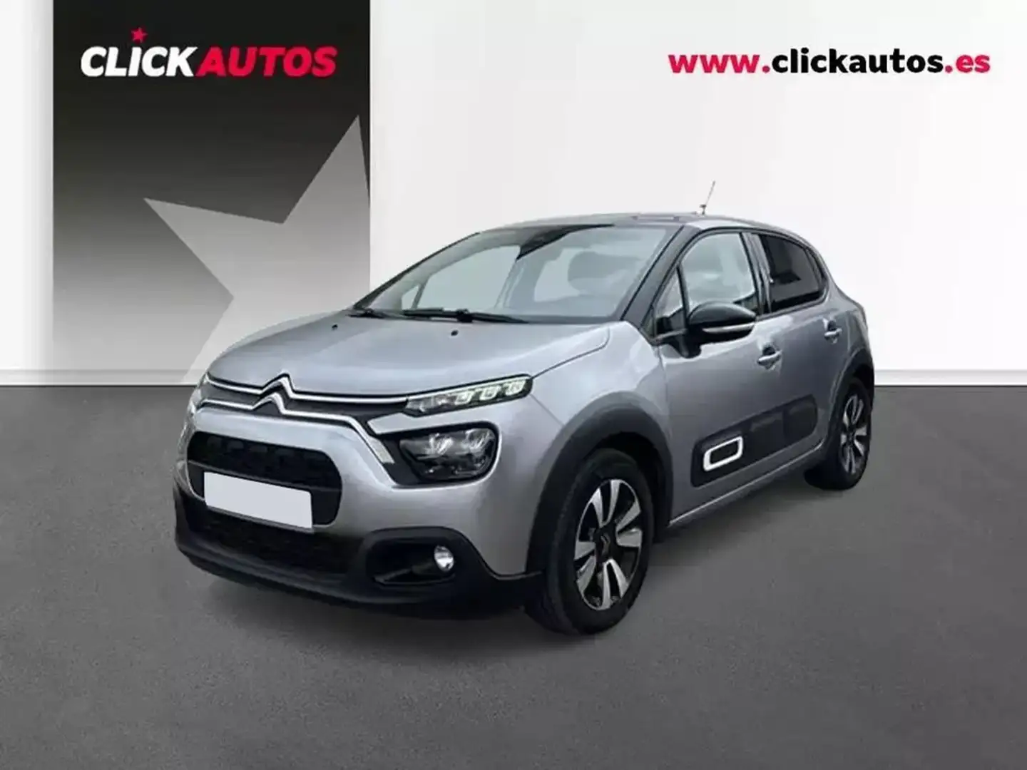 Citroen C3 1.2 Puretech 110CV Max EAT Gris - 1