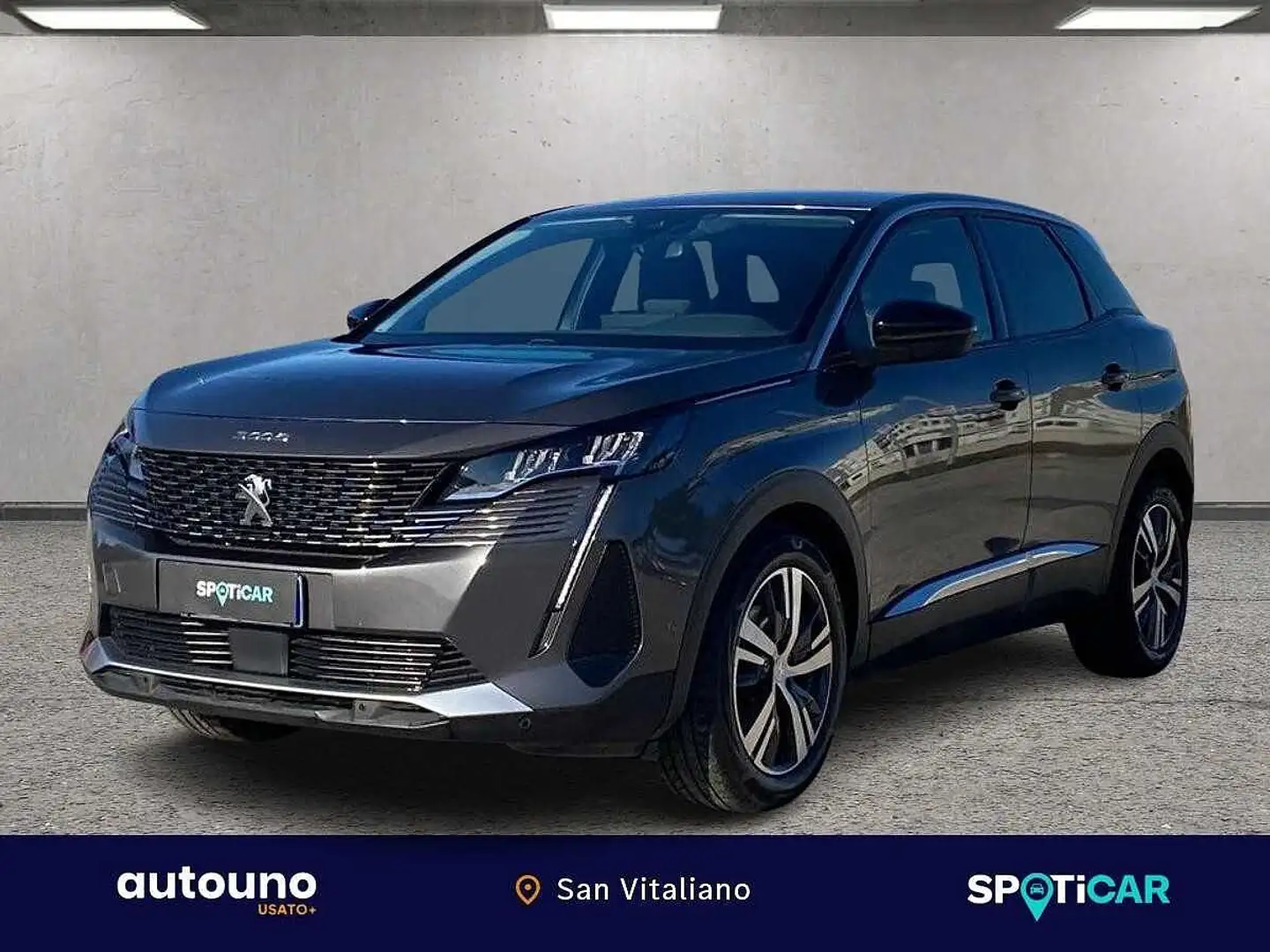Peugeot 3008 3008 BlueHDi 130 EAT8 S&S - ALLURE PACK Gris - 1