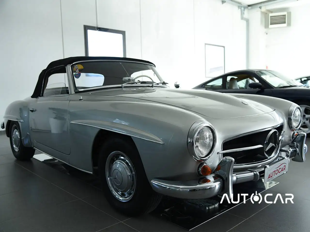 Mercedes-Benz 190 SL Asi Match Number Match Colors TARGA Oro, foto 3