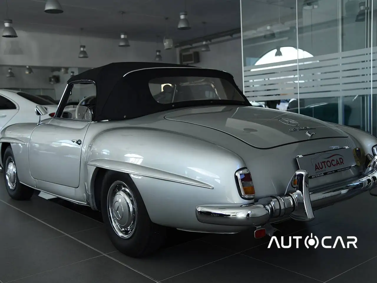 Mercedes-Benz 190 SL Asi Match Number Match Colors TARGA Oro, foto 4