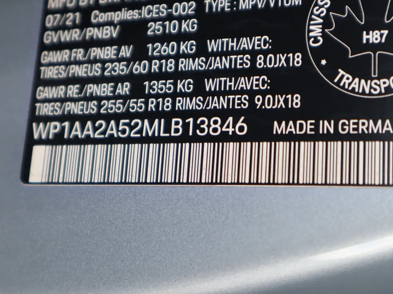 Porsche Macan снимка Porsche Macan