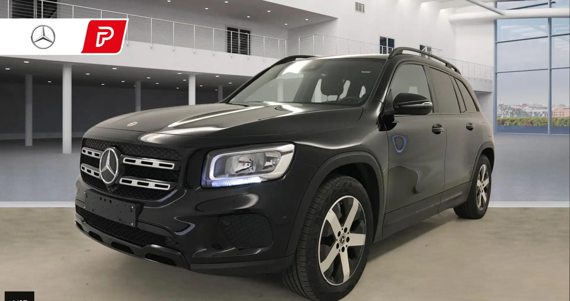 Mercedes-Benz GLB 200 GLB 200d NIGHT PAKET MBUX+DAB/RFK/SPURASSIST/18"/ Noir - 1