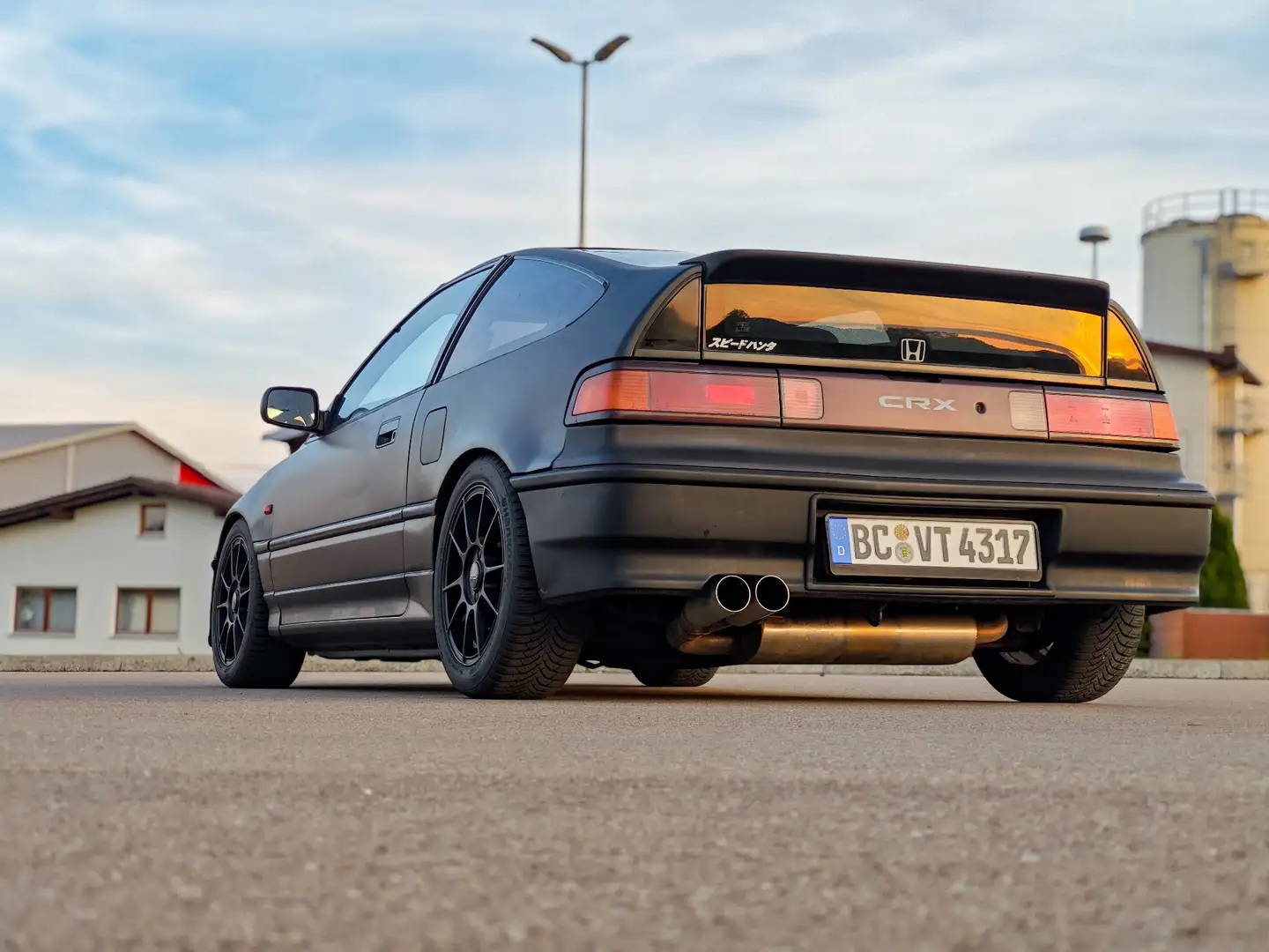 Honda CRX 1.6i-16 Schwarz - 2