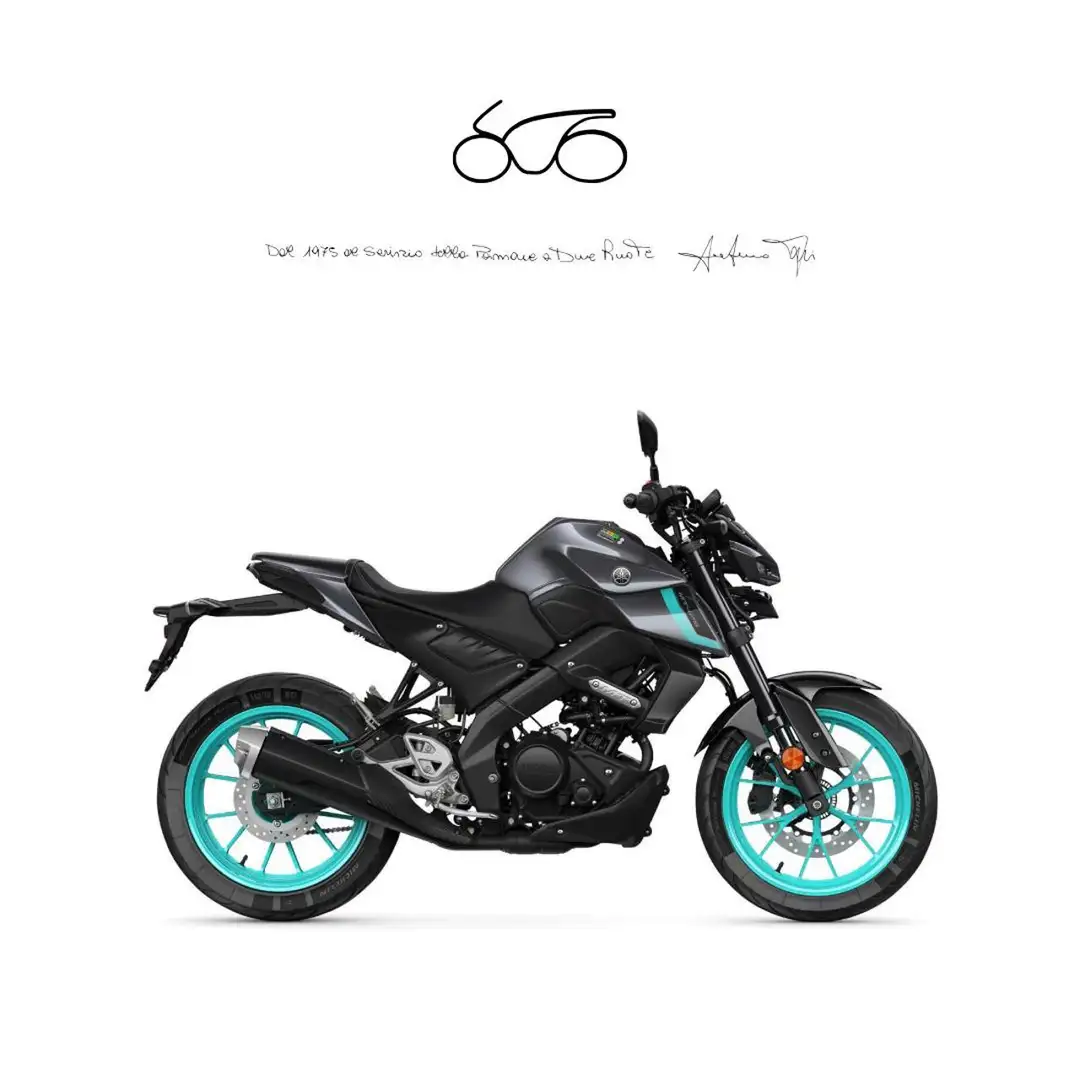 Yamaha MT-125 MT125 Gri - 1