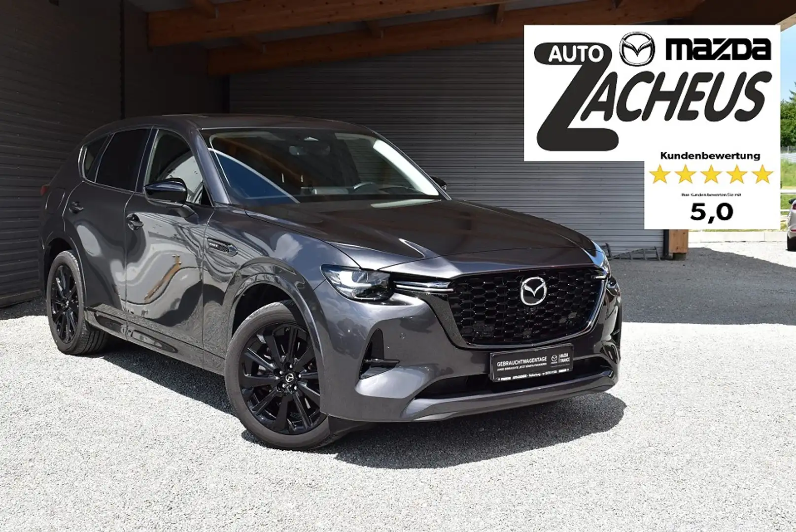 Mazda CX-60 e-SKYACTIV PHEV HOMURA ALLE Pakete Gris - 1