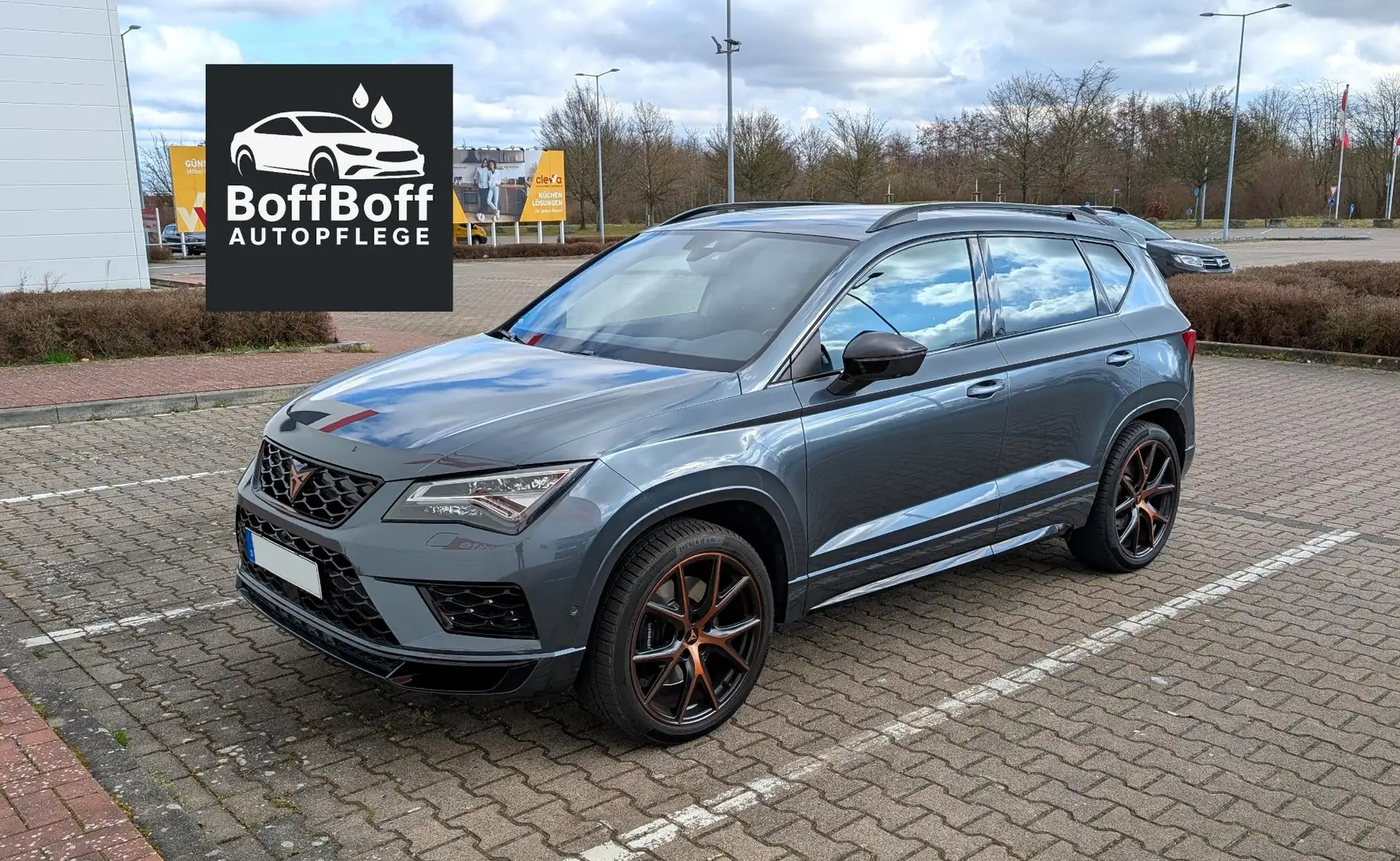 CUPRA Ateca Top gepflegt | AHK | SHZ | El Heckklappe | BEATS Grau - 2