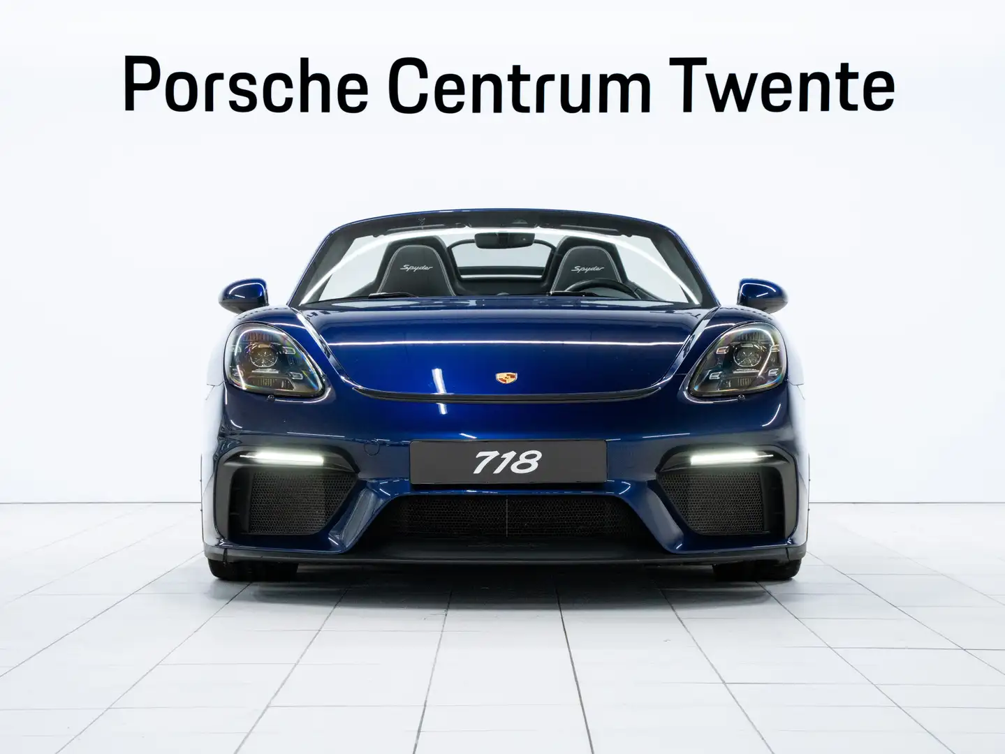 Porsche 718 Spyder Boxster Bleu - 2