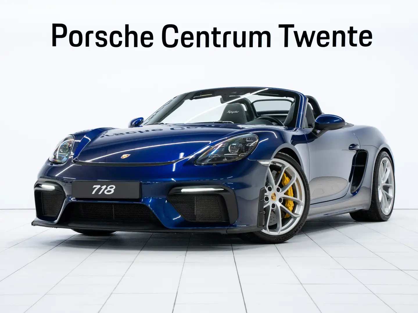 Porsche 718 Spyder Boxster Bleu - 1