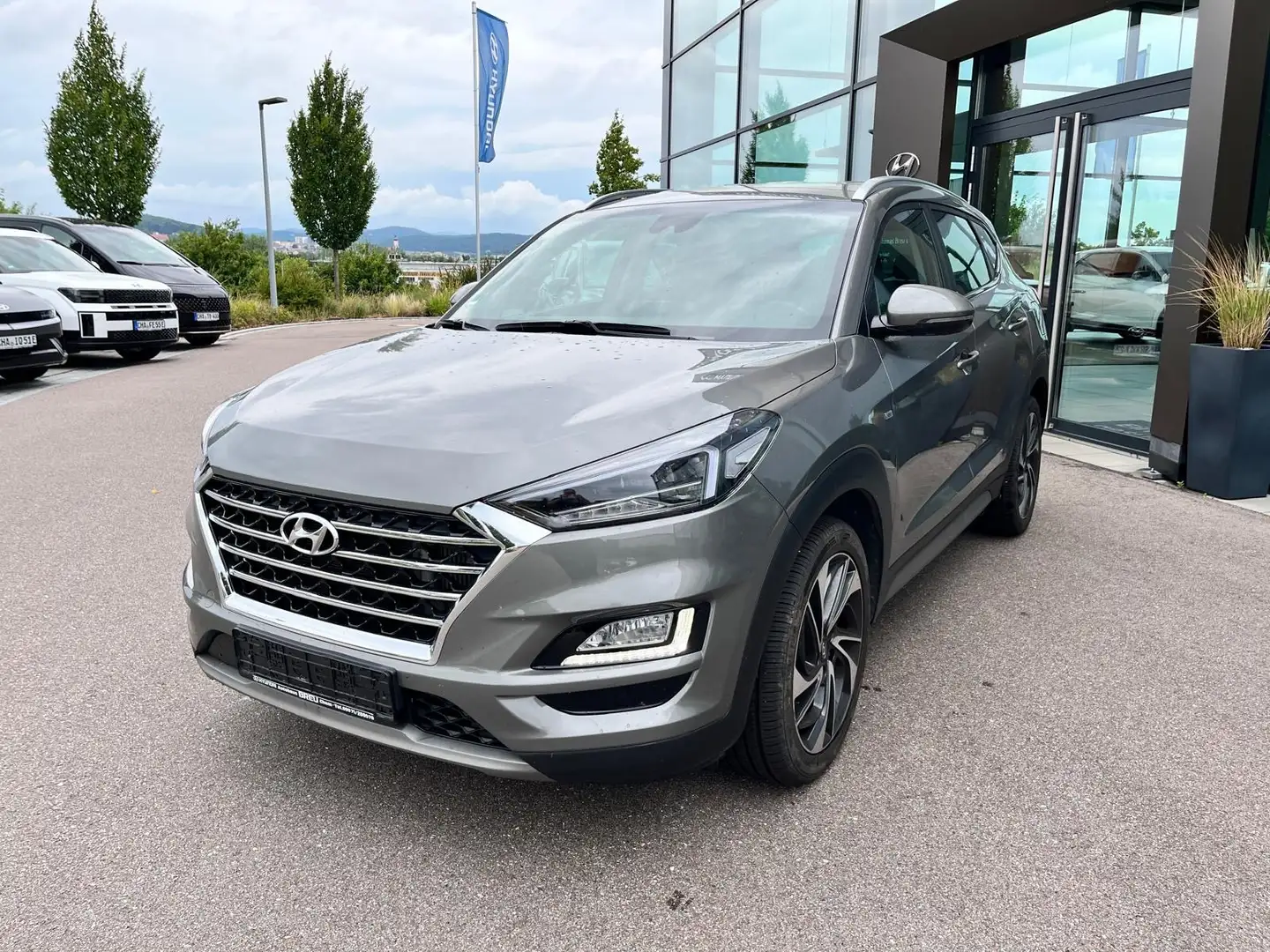 Hyundai TUCSON Style Mild-Hybrid 4WD 1.6 CRDi A/T Gris - 1