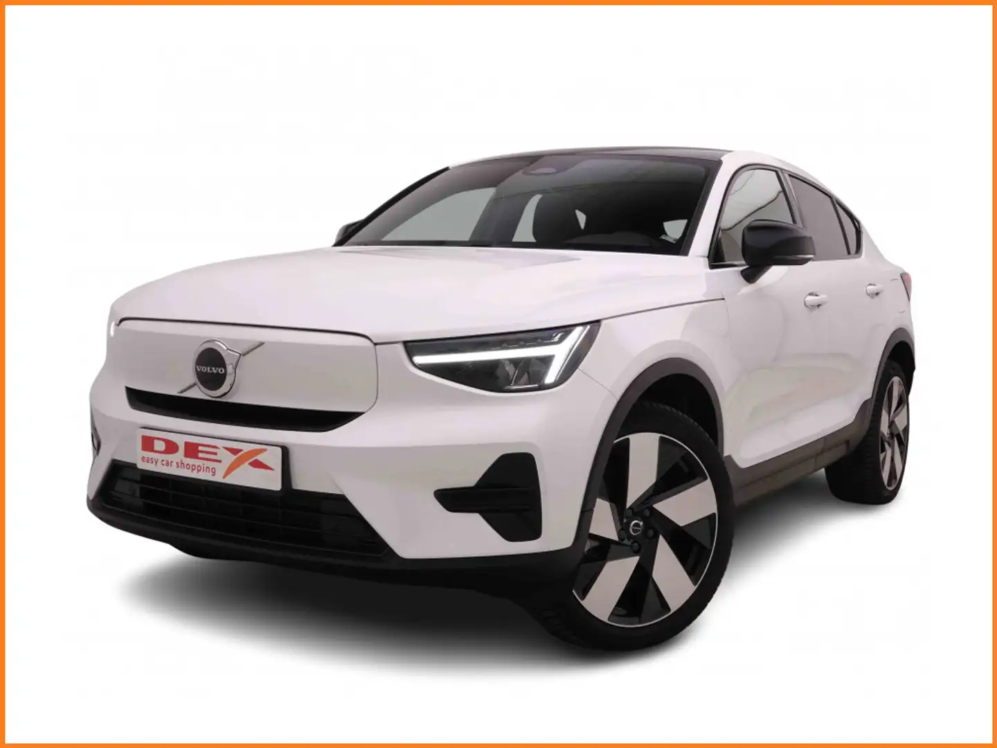 Volvo C40 70 kWh Single Motor 238 Ultimate Plus + Panoram +  Blanc - 1