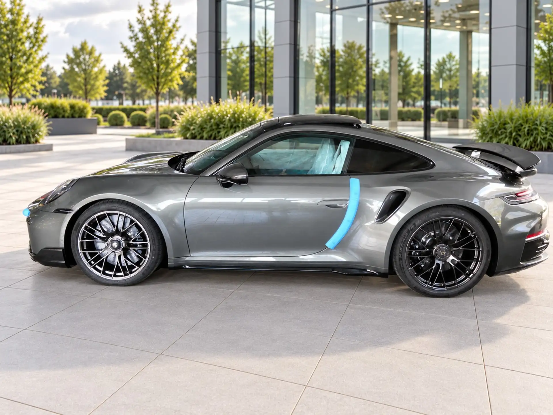 포르쉐 911 Turbo S Coupe 2026 회색 사진 2