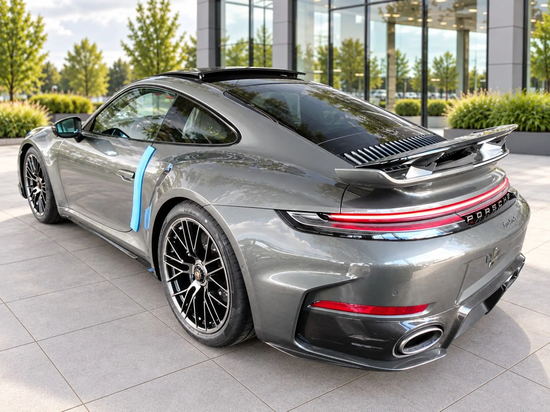 포르쉐 911 Turbo S Coupe 2026 회색 사진 3