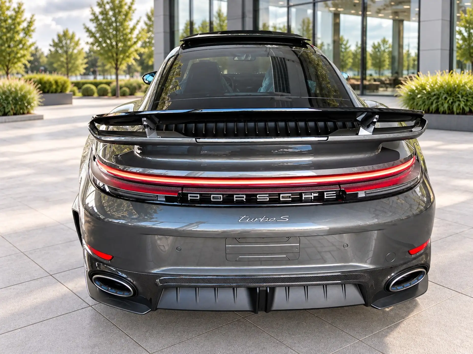 포르쉐 911 Turbo S Coupe 2026 회색 사진 4