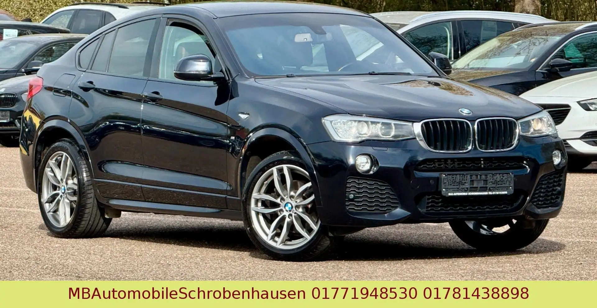 BMW X4 xDrive 20d M Sport Paket  AHK Zwart - 2