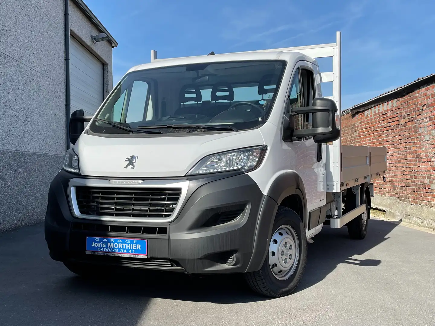 Peugeot Boxer OPEN LAADBAK | VOORIN/NEW | BTW EX. €29.990,- Bílá - 1