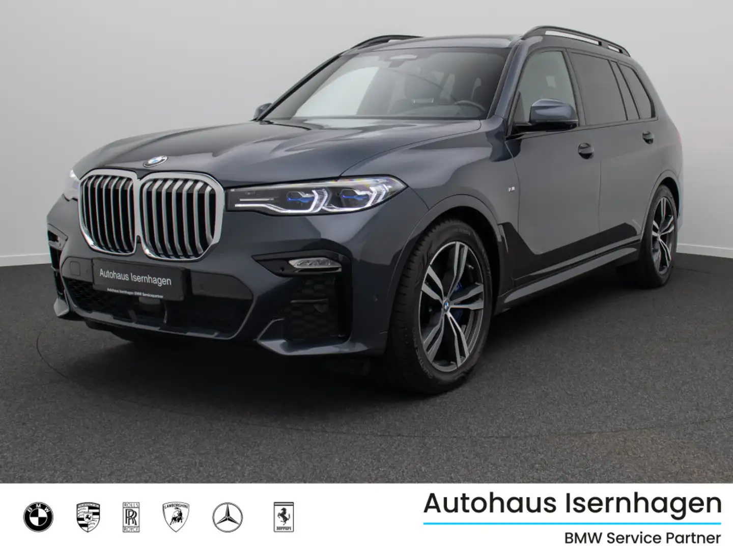 BMW X7 xD40d M Sport Panorama 360°Laser HUD SoftClos Szary - 1